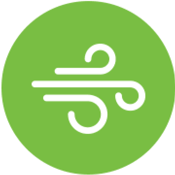 Ease of inhalation icon