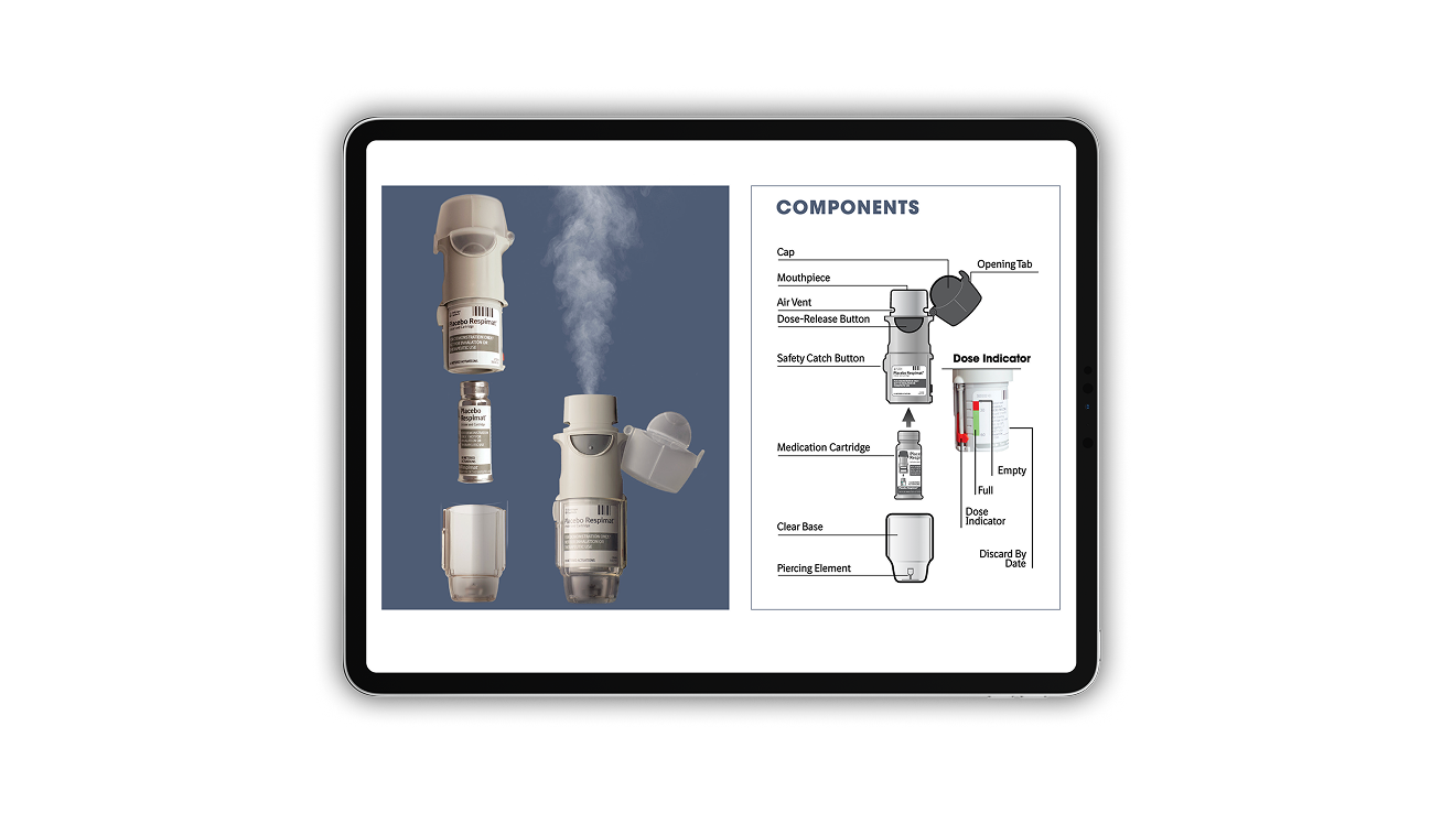 Stiolto® Respimat® inhaler components